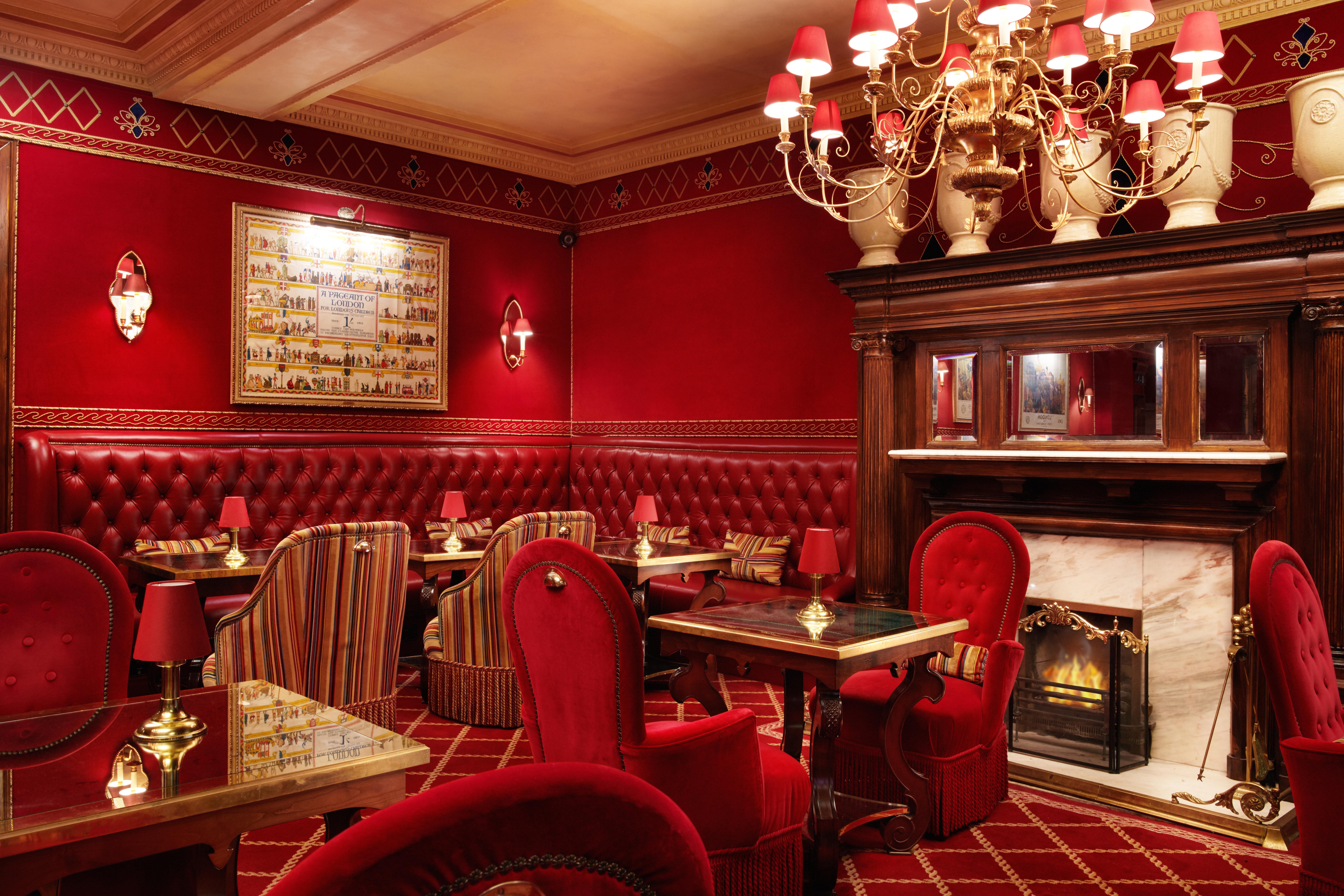فندق روبنز آت ذا بالاس لندن المظهر الخارجي الصورة Interior of the restaurant
